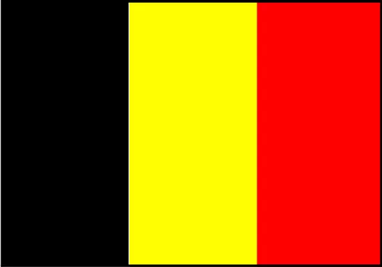 BELGIAN NATIONAL FLAG OF BELGIUM 5 x 3 ft LARGE 2 eyelets Quality New Flags