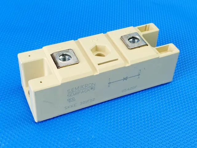 Semikron Semipack SKKE301F12 / SKKE 301 F 12 / IGBT / Diode Modul