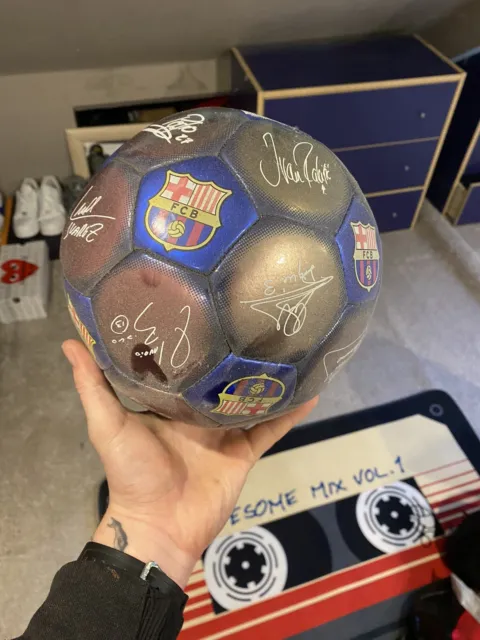 Fcb Barcelona Signed Ball