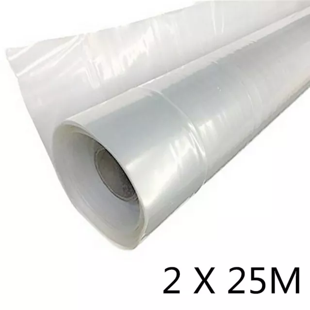 Heavy Duty Greenhouse/Plastic Clear Poly Film Cover UV Resistant Transparent AUS