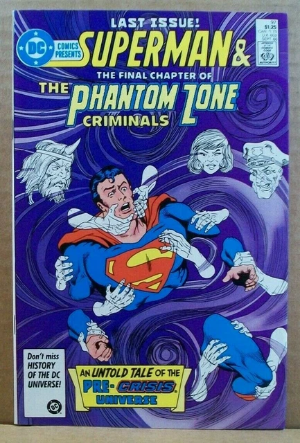 DC Comics Presents #97 - Superman & The Phantom Zone (DC Comics, 1986) ~ VF/NM