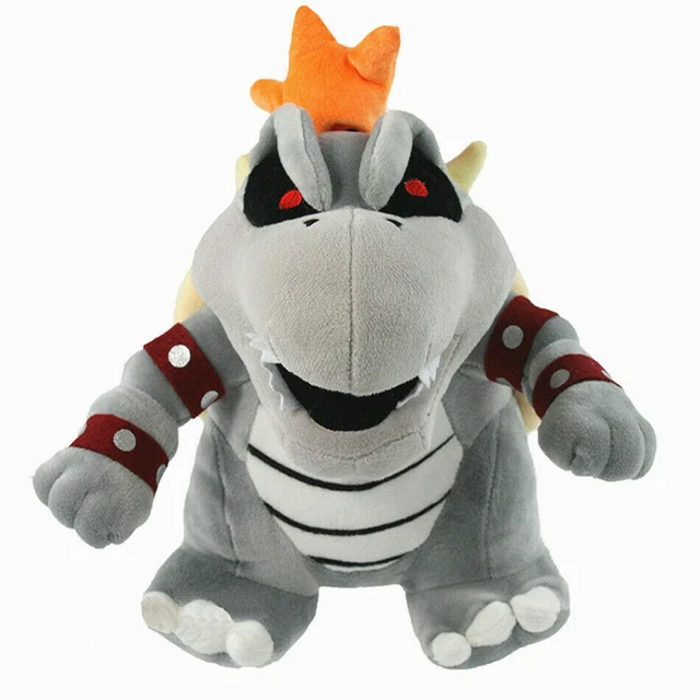 Super Mario Bros Dry Bowser Bones Koopa Plüsch Spielzeug Stofftier Puppe