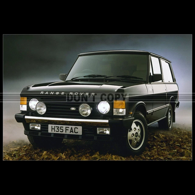 PHOTO A.035883 RANGE ROVER CSK 1990 EUR 5,99 - PicClick FR