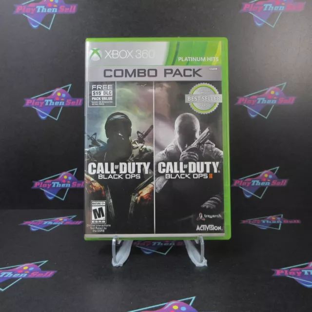 Call of Duty: Black Ops Combo Pack Xbox 360 AD Completo en caja - (ver fotos)