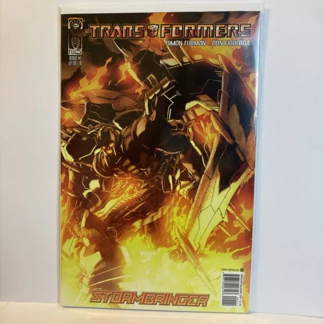 Transformers Stormbringer  #1-B  Comic May 2006 IDW Publishing sealed & boarded