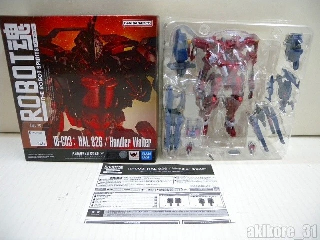 ARMORED CORE VI FIRES OF RUBICON - ROBOTS SPIRITS: IB-C03: HAL 826 / HANDLER WALTER