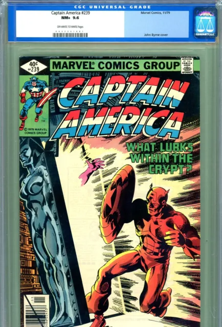 Captain America #239 CGC GRADED 9.6 - Nick Fury app - John Byrne-c - 2nd highest