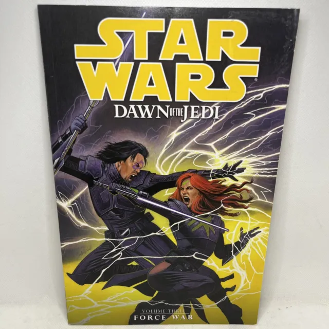 Star Wars: Dawn of the Jedi Volume 3 Force War Dark Horse Graphic Novel Lucas