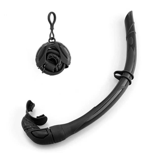 Lixada Boccaglio E Tubo Da Snorkeling Pieghevole In Silicone - Con Custodia Portatile - Colori Vari Per Uomo E Donna - 3
