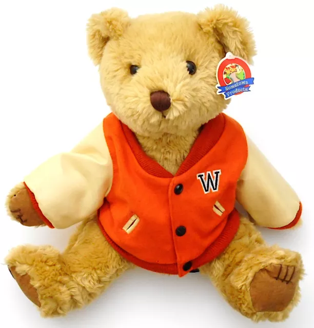 Hometown Products Westwood HS Letterman Jacket 14" Stuffed Plush Teddy Bear