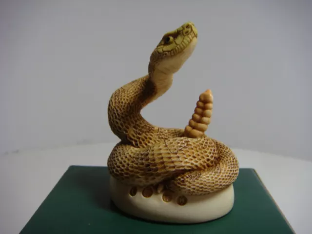 Harmony Kingdom Sid Rattle Snake UK Made Netsuke NIB