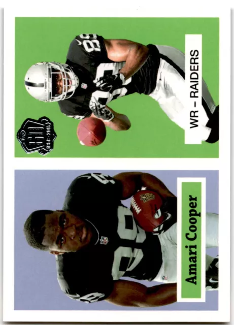 2015 Topps 60th Anniversary Amari Cooper Oakland Raiders