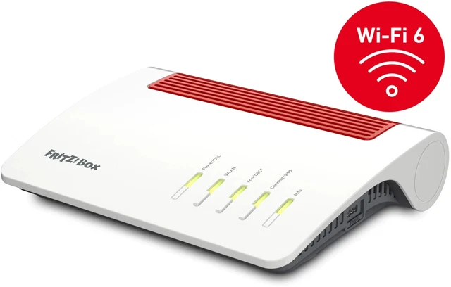 AVM FRITZ!BOX 7590 AX International DSL VDSL WLAN Router mit Wi-Fi 6 ...