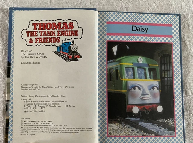 VINTAGE LADYBIRD THOMAS the Tank Engine and Friends Series 848 First ...