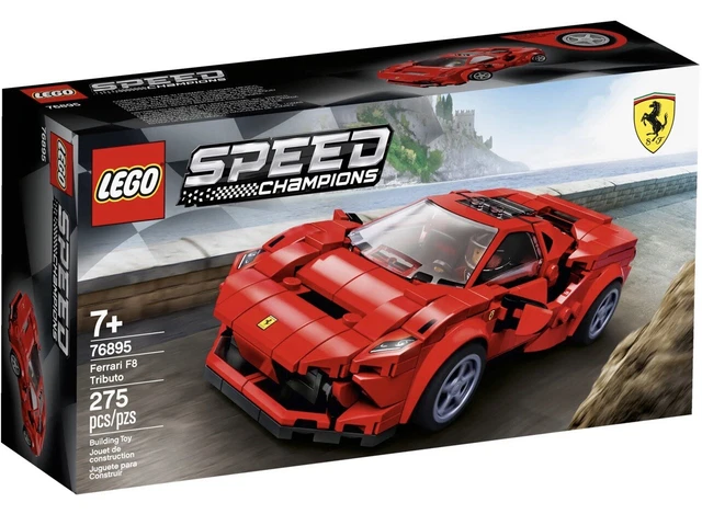 Lego Speed Champions 76895 Ferrari F8 Tributo - Brand New In Sealed Box -Retired