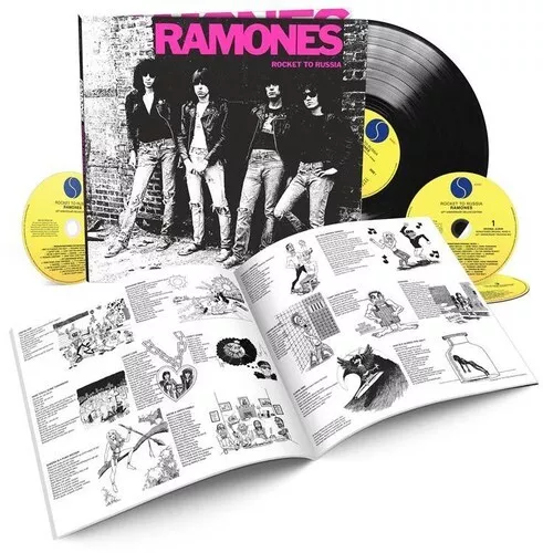 The Ramones - Rocket To Russia [New CD] With LP, Anniversary Ed, Deluxe Ed