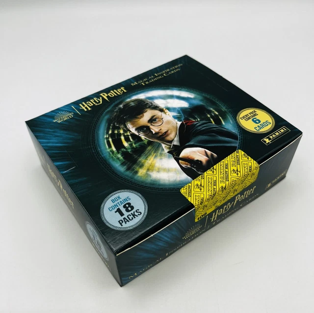 Panini Harry Potter Magical Inspiration Trading Cards – Box Mit 18 Packs – 108 Karten Voller Magie, Kreaturen & Zitate – Sammelspaß Für Fans Der Zauberwelt