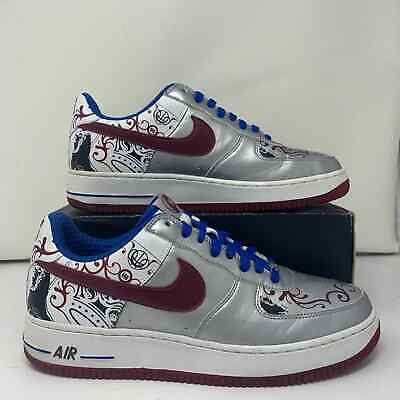 Nike Air Force 1 Premium LeBron Collection Royale 313985-061 sz 10.5 Used