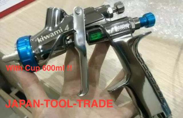Anest Iwata KIWAMI4-13BA4 1.3mm Spray Gun Without Cup