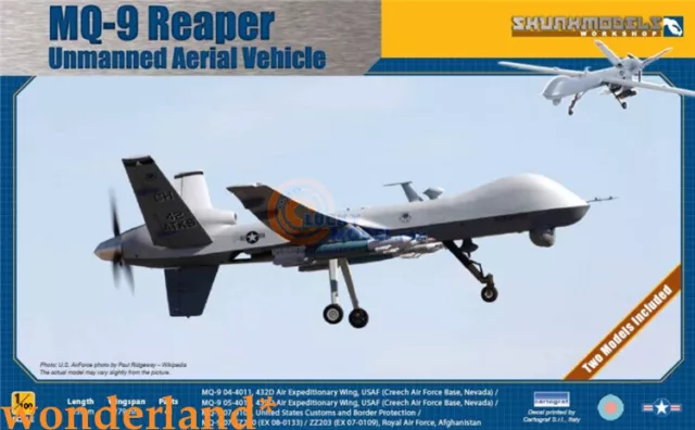 Kinetic SKUNKMODEL SW91001 1/100 MQ-9 Reaper Unmanned Aerial Vehicle