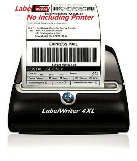 10 Rolls 4x6 Thermal Shipping Label 2200 labels Compatible Dymo 4XL 1744907