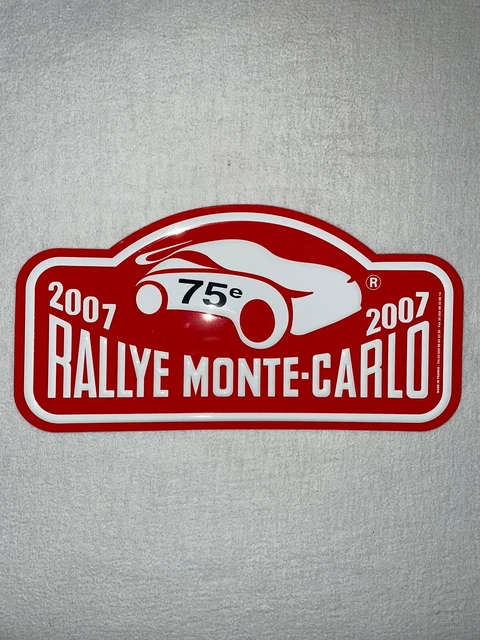 thumbnail image 2 of Rally Monte-Carlo 100 Years Sticker – 9cm, French Made, Vintage Auto Decal (RA029) 2 of 5