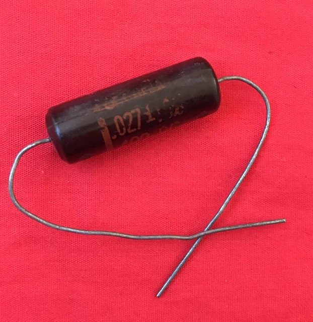 CONDENSATEUR SPRAGUE ATOM 4uF 450V POUR AMPLIFICATEUR TUBE