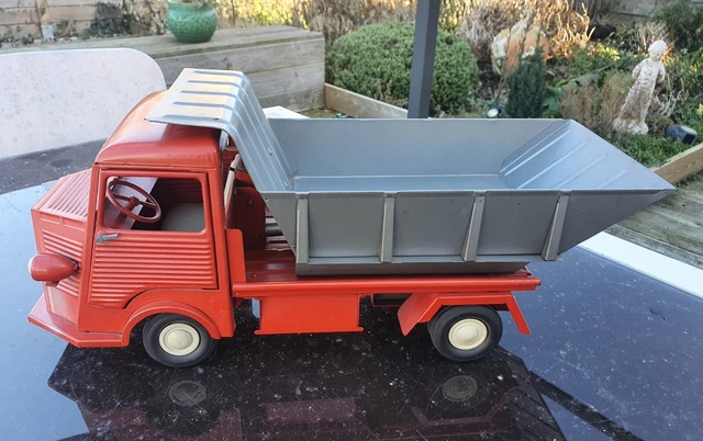 JRD Tôle Citroën HY 1200Kg Benne Entrepreneur BP Energol - 38cm (modèle De Jeu)