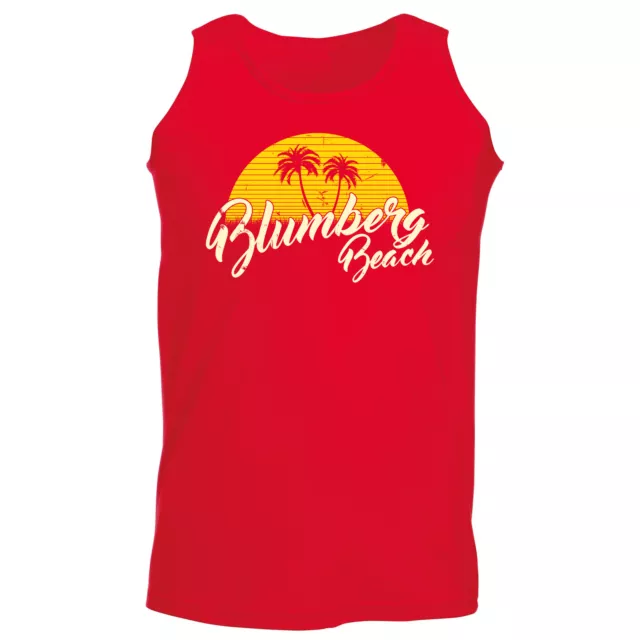 Blumberg Beach Australia - Designer Singlet Vest Unisex Tank Top