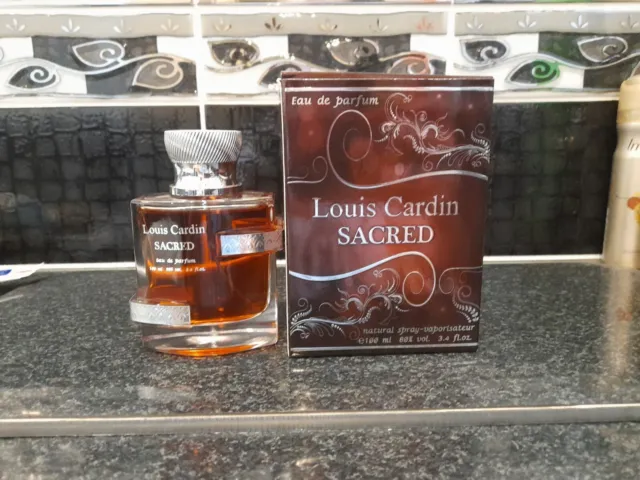 LOUIS CARDIN SACRED Eau De Parfum 100ml (Original formulation very strong)  £65.00 - PicClick UK