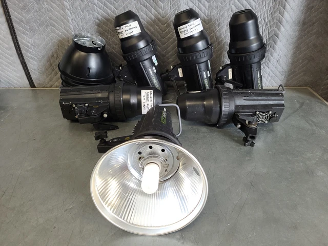 6 x Calumet Genesis 300B Portable Studio Photography Lights Flash Heads