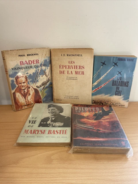 Lot De 16 Livres En Français Sur L'aviation Et Les Avions - Occasion