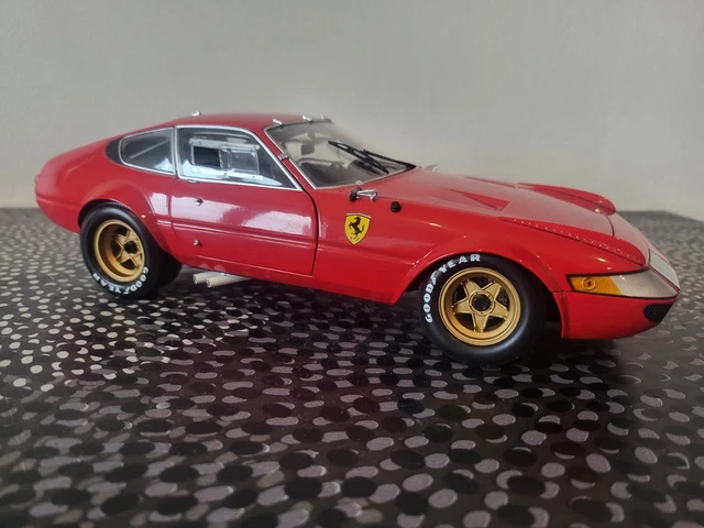 Ferrari 365 GTB/4 Daytona Prototype 1967 - Tecnomodel 1/18, Série Mythe, Jaune Modène (Neuve)