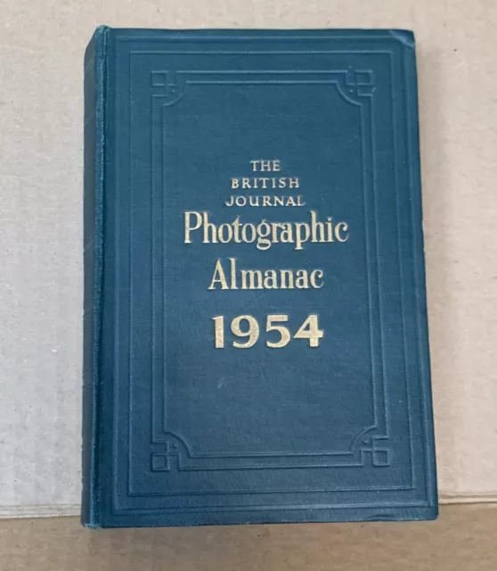 The British Journal Photographic Almanac 1954, Hardback Book 2