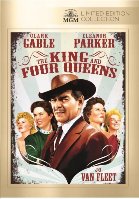 The King And Four Queens (DVD) Barbara Nichols Clark Gable Eleanor Parker