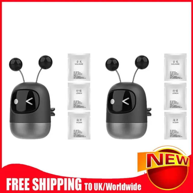 Robotic Air Vent Clips - Car Outlet Air Fresheners Diffuser Vent Clips (03)