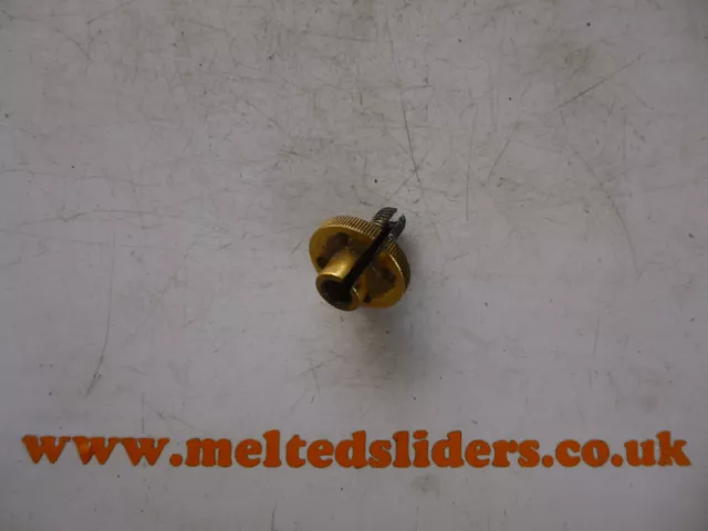 Suzuki GSXR 600 750 SRAD Gold Anodised Clutch Lever Cable Adjuster Thumb Wheel