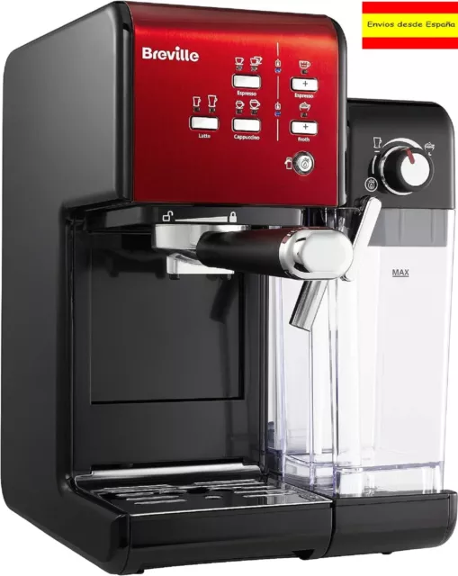 Máquina de café y espresso, Espumador de leche automático integrado, italiana