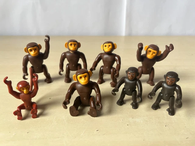 Figurines Playmobil Occasion – Singe, Chimpanzé, Jungle, Zoo, Cirque (réf. 3496, 3726, Etc.)