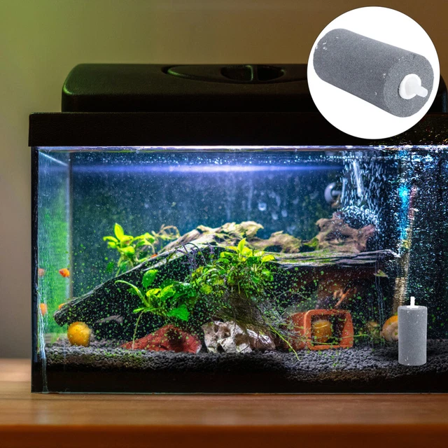Un material carburo de silicio acuario disco de aire piedra acuario burbujeador ventilador