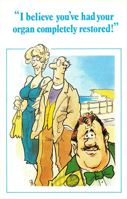 Hi-De-Heineken Comic Postcard Unused Good+/Very Good