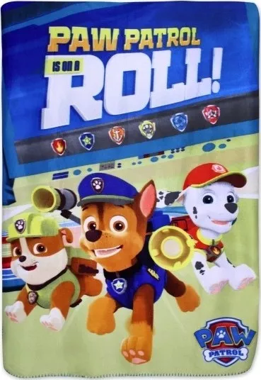 Plaid Polaire 100 x 150 Paw Patrol Pat Patrouille