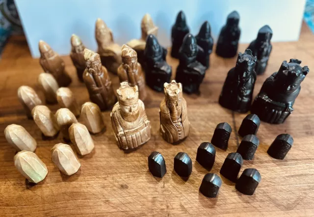 isle of lewis chess , Mittelalter , Reenactment , Schach , Schachfiguren