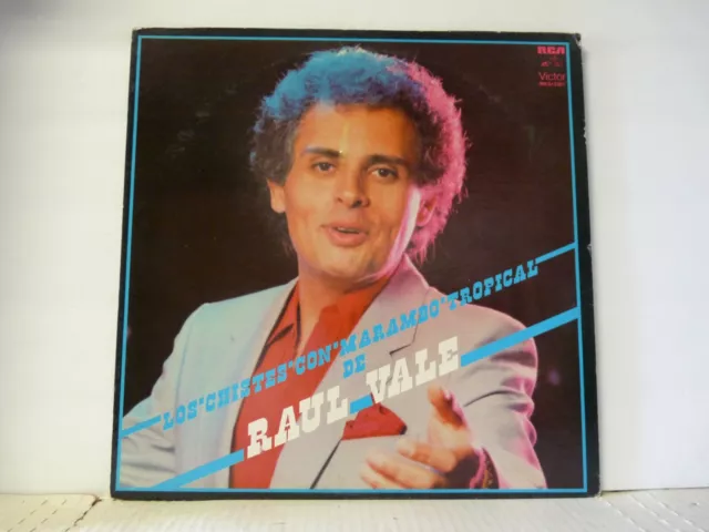 Raul Vale "Los Chistes Con Marambo Tropical" LP 1982 1ST PRESS MEXICO        @