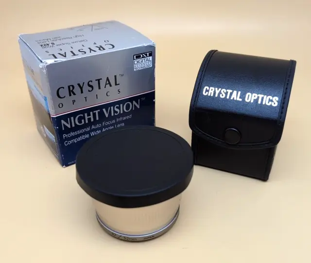 Titanium Crystal Optics Super Wide Macro Lens 0.42X AF S7/52mm w/ Caps & BOX