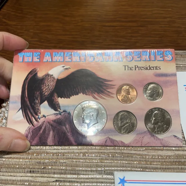 The Americana Series-"The Presidents" 5 Coin Set,  New,- Collectible.