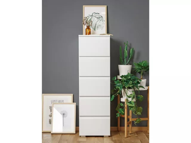 Kommode Highboard Flurmöbel Dielenschrank Schrank Sideboard Anrichte "Ravenna V"