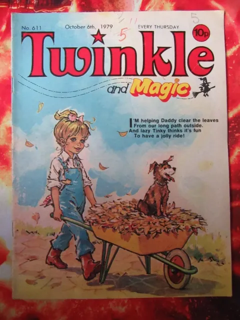 Twinkle  Comic No. 611. 6 October 1979. Fn+ Puzzles Not Done