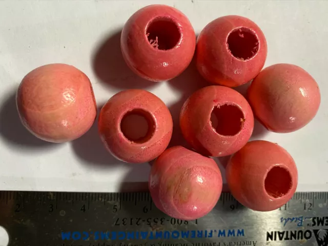 Large Hole Woods Beads ***UPICK*** Wood Beads for Macrame 12