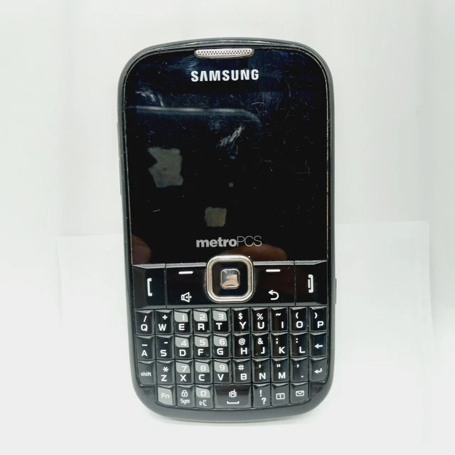 VINTAGE COLLECTOR SAMSUNG Freeform 3 III Phone Black MetroPCS Cellular CDMA  $19.48 - PicClick